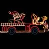 11' X 24' Santa's Firetruck, LED