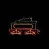 6' Belle Of The 80's Coal Car, LED