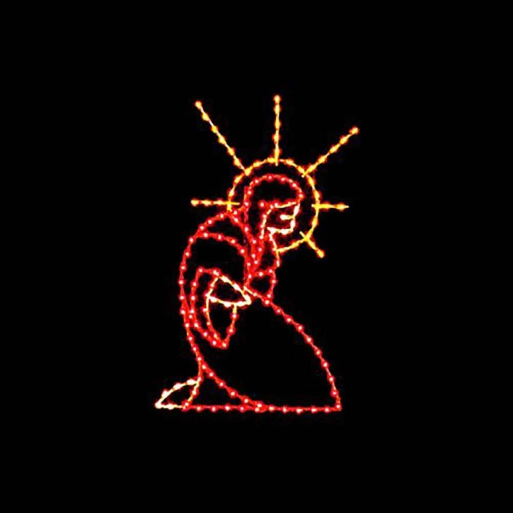 7' Mary, LED 1 7' Mary, LED