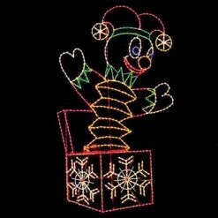 18' Jack-In-The-Box, LED