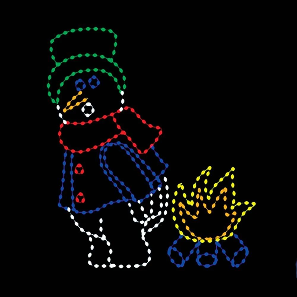 9' Toasty Snowy, LED 1 9' Toasty Snowy, LED