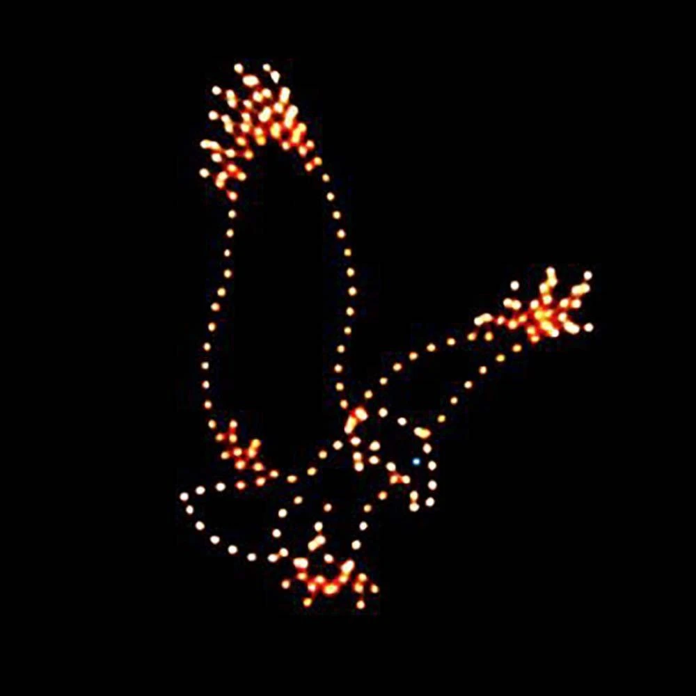 10' X 6' Descending Eagle, LED 1 10' X 6' Descending Eagle, LED