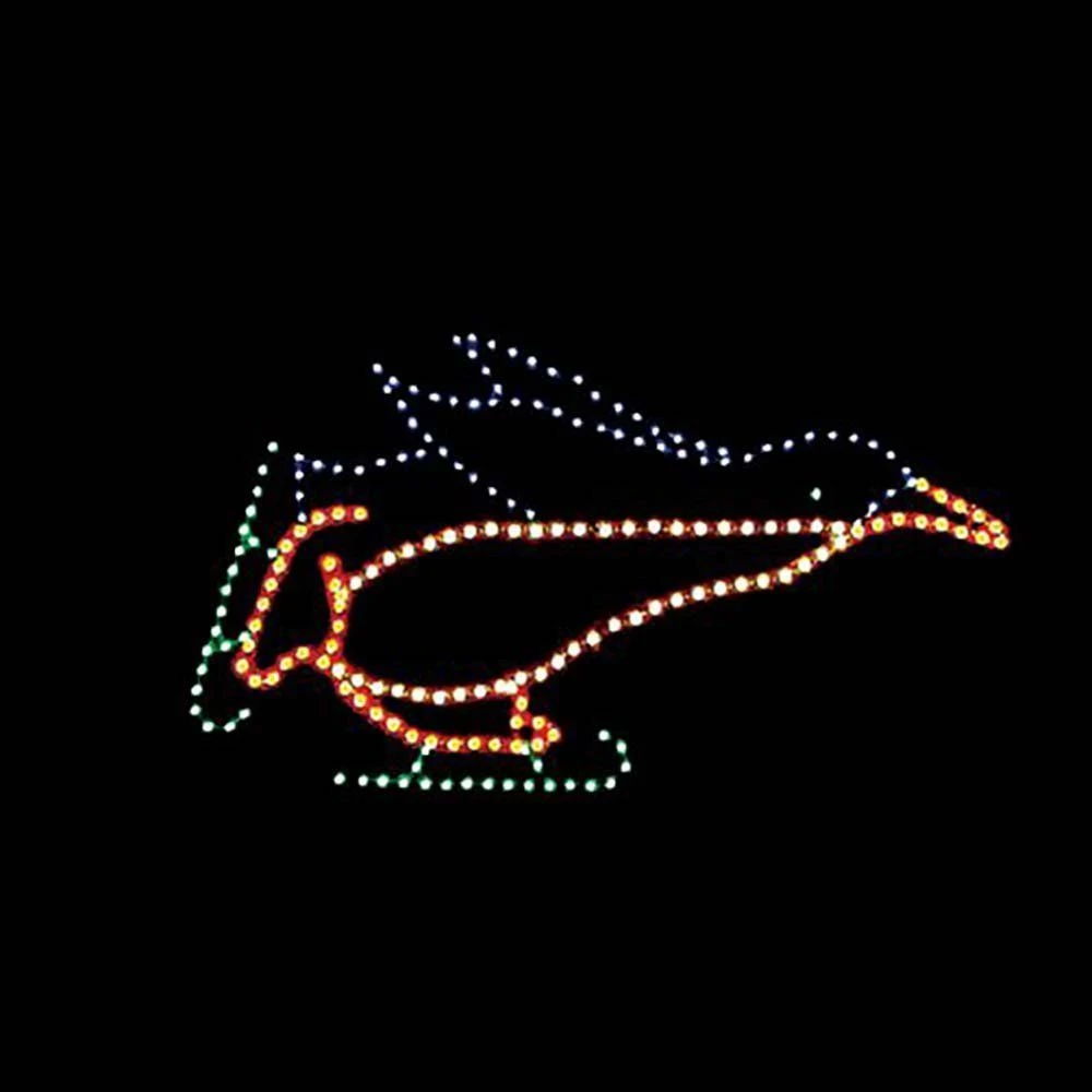 7 1/2' Penguin Skater, LED 1 7 1/2' Penguin Skater, LED