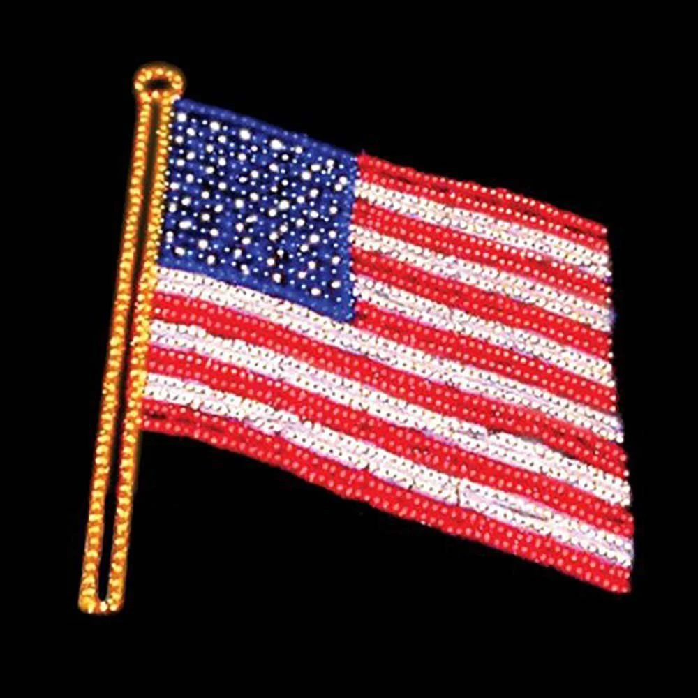 13' X 11' USA Flag, LED 1 13' X 11' USA Flag, LED
