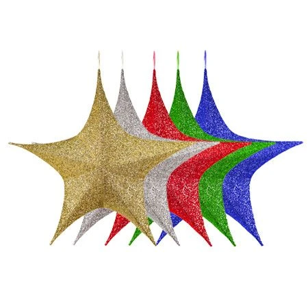 Foldable 3D Star - 26" - Polymesh - 5 Colors Available 1 Foldable 3D Star - 26" - Polymesh - 5 Colors Available