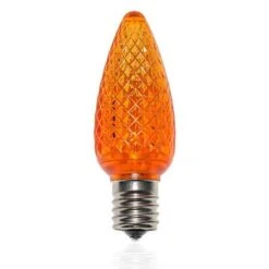C9 SMD LED Retrofit Bulb - Amber/Orange - Pro Christmas™ - Bag Of 25