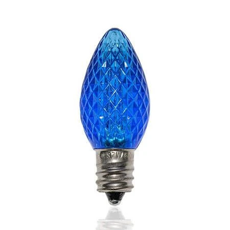 C7 SMD LED Retrofit Bulb - Blue - Pro Christmas™ - Bag Of 25 1 C7 SMD LED Retrofit Bulb - Blue - Pro Christmas™ - Bag Of 25