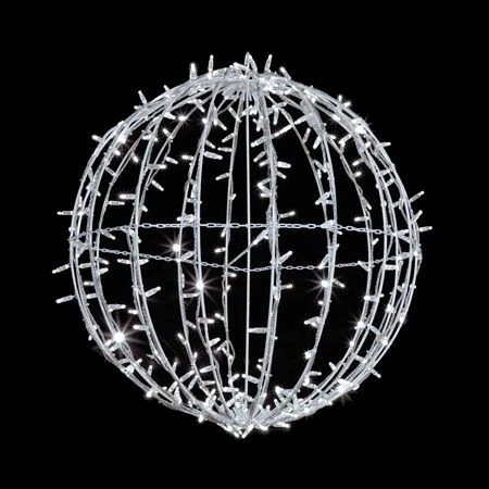 20" Foldable Sphere - LED - Cool White - Commercial Grade 1 20" Foldable Sphere - LED - Cool White - Commercial Grade