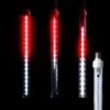12" LED Falling Snow Tube - Red And Pure White - Pro Christmas™