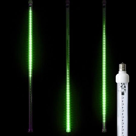 36" LED Falling Snow Tube - Green - Pro Christmas™ 1 36" LED Falling Snow Tube - Green - Pro Christmas™