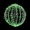 20" Foldable Sphere - LED - Green - Commercial Grade