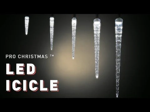 24" LED Steady Icicle Drop 2 24" LED Steady Icicle Drop - Image 2