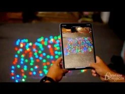 Twinkly RGB, Cluster Lights, 400L, 4" Sp, Wifi, Green Wire -Twinkly Sales Shop hqdefault 6 47