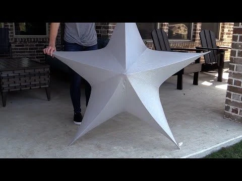 Foldable 3D Star - 26" - Polymesh - 5 Colors Available 2 Foldable 3D Star - 26" - Polymesh - 5 Colors Available - Image 2