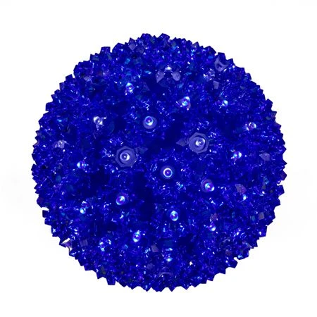Pro Christmas™ 7.5" Sphere - 100L - Blue 1 Pro Christmas™ 7.5" Sphere - 100L - Blue