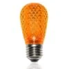 S14 SMD LED Retrofit Bulb - Amber/Orange - Minleon - Bag Of 10