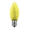 C9 Flexible Filament LED Bulb - Yellow - Pro Christmas™ - Bag Of 25