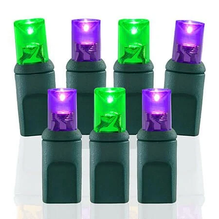 70 Light Purple & Lime Green 5 Mm Wide Angle Conical LED Lights 1 70 Light Purple & Lime Green 5 Mm Wide Angle Conical LED Lights
