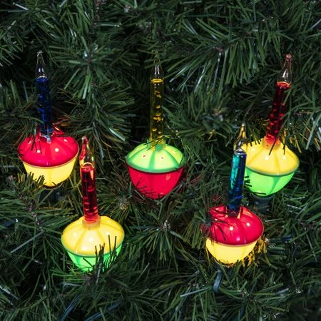 Glitter Bubble Light Set - 7 Bulbs - Warm White 1 Glitter Bubble Light Set - 7 Bulbs - Warm White