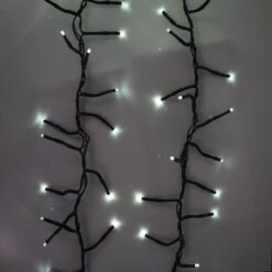 LED Cluster Light Set - 8 Function Memory Controller With Remote - 3 Sets Of 500 Bulbs - Cool Mint -Twinkly Sales Shop sl clu 500x3 8fc pw 3 2