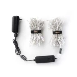 Twinkly RGBW - Icicle Lights - 190L, 4" Sp, Wifi - Transparent Wire -Twinkly Sales Shop twi190stp tus top