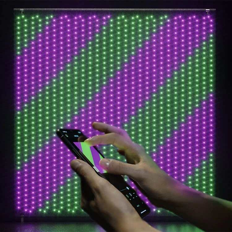 Twinkly Lightwall – App-controlled Backdrop Lightwall 1 Twinkly Lightwall – App-controlled Backdrop Lightwall