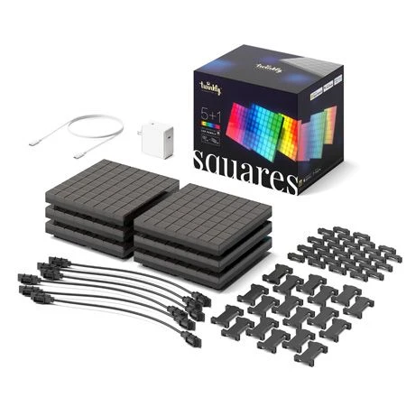 Twinkly, RGB, 6 Square Starter Kit 1 Twinkly, RGB, 6 Square Starter Kit